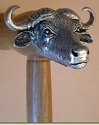 Animal Walking Sticks WSK0006 Buffalo Walking Stick
