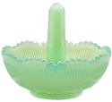 Mosser Glass 107Jadeite Ringholder 107 Jadeite