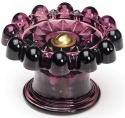 Mosser Glass 108BAmethyst Drawer Pull 108 Brass Amethyst 