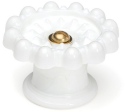 Mosser Glass 108BMilk Drawer Pull 108 Brass Milk