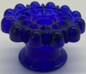 Mosser Glass 108SSCobalt Drawer Pull 108 Stainless Cobalt