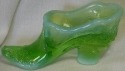 Mosser Glass 109GreenOpal Bow Slipper 109 Green Opal