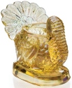 Mosser Glass 111HoneyAmberCarn Turkey Toothpick 111 Honey Amber Carnival