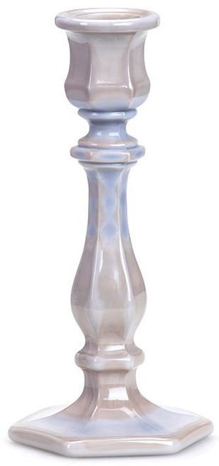 Mosser Glass 119Marble Candlesticks 119 Marble