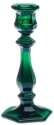 Mosser Glass 119HunterGreen Candlesticks 119 Hunter Green