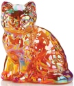 Mosser Glass 123Marigold Cat Kitten 123 Marigold
