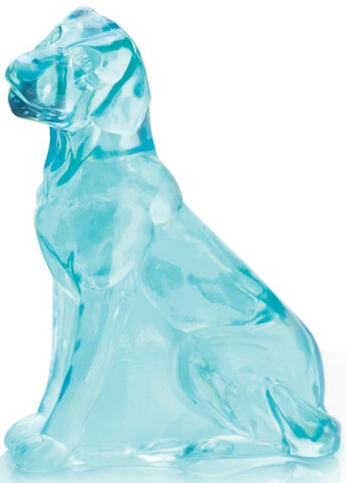 Mosser Glass 133AquaOpal Dog Labrador Lab 133 Aqua Opal