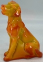 Mosser Glass 133Pumpkin Dog Labrador Lab 133 Pumpkin