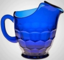 Mosser Glass 153P26Cobalt Georgia Set 153 Pitcher 26 oz Cobalt Blue