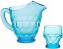 Mosser Glass 153P54Blue Georgia Set 153 Pitcher 54 oz Blue