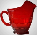 Mosser Glass 153P54Red Georgia Set 153 Pitcher 54 oz Red