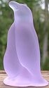 Mosser Glass 155AlexandriteStn Bird Penguin 155 Alexandrite Satin EXCLUSIVE