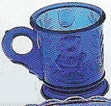 Mosser Glass 165Cobalt Child's Mug 165 Cobalt Blue