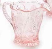 Mosser Glass 179CRose Inverted Thistle Set 179 Creamer Rose