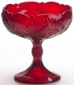 Mosser Glass 179712COMRed Inverted Thistle Set 179 Compote Small Red