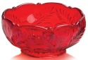 Mosser Glass 179BBRed Inverted Thistle Set 179 Berry Bowl Red