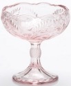 Mosser Glass 179COMRose Inverted Thistle Set 179 Compote Large Rose