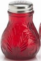 Mosser Glass 179SSRed Inverted Thistle Set 179 Sugar Shaker Red