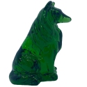 Mosser Glass 193HunterGreen Dog Collie 193 Hunter Green