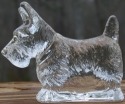 Mosser Glass 196Crystal Dog Scottie 196 Crystal