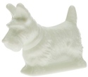 Mosser Glass 196Milk Dog Scottie 196 Milk