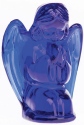 Mosser Glass 211Cobalt Praying Angel 211 Cobalt Blue