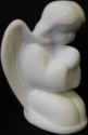 Mosser Glass 211MilkStn Praying Angel 211 Milk Satin