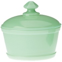 Mosser Glass 217Jadeite Butter Tub 217 Jadeite