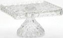 Mosser Glass 234CPCrystal Elizabeth Series 234 Cake Plate Crystal