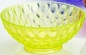 Mosser Glass 234PVaseline Elizabeth Series 234 Fruit Bowl Vaseline