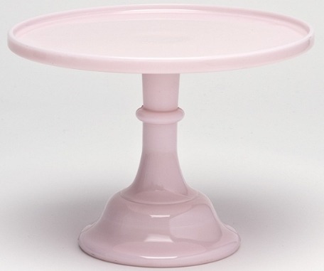 Mosser Glass 24010CCrownTuscan Plain and Simple 240 10 Cake Stand Cake Plate Crown Tuscan