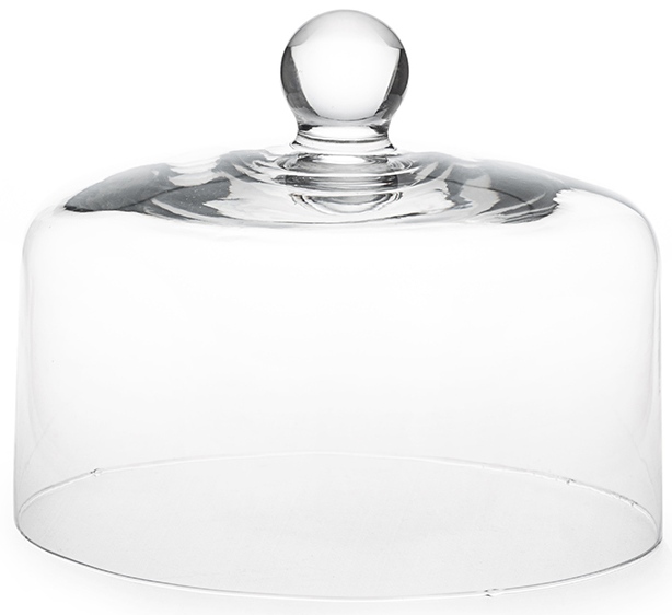 Mosser Glass 240D9Crystal Cake Stand Dome 240 Crystal