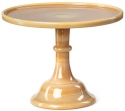 Mosser Glass 24010CCaramel Plain and Simple 240 10 Cake Stand Cake Plate Caramel