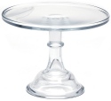 Mosser Glass 24010CCrystal Plain and Simple 240 10 Cake Stand Cake Plate Crystal
