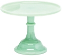 Mosser Glass 24010CJadeite Plain and Simple 240 10 Cake Stand Cake Plate Jadeite