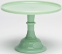 Mosser Glass 24012CJadeite Plain and Simple 240 12 Cake Stand Cake Plate Jadeite