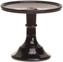 Mosser Glass 2406CBlackRaspberry Plain and Simple 240 6 Cake Stand Cake Plate Black Raspberry