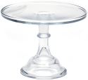 Mosser Glass 2406CCrystal Plain and Simple 240 6 Cake Stand Cake Plate Crystal