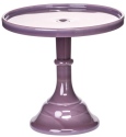 Mosser Glass 2409CEggplant Plain and Simple 240 9 Cake Stand Cake Plate Eggplant