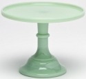 Mosser Glass 2409CJadeite Plain and Simple 240 9 Cake Stand Cake Plate Jadeite