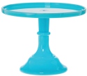 Mosser Glass 2409CRobinEgg Plain and Simple 240 9 Cake Stand Cake Plate Robin Egg