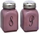 Mosser Glass 247Eggplant Salt and Pepper Set 247 Eggplant