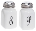 Mosser Glass 247Milk Salt and Pepper Set 247 Milk