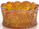 Mosser Glass 301BLMarigold Diamond Classic Set 301 Bowl Marigold