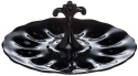 Mosser Glass 335ETBlack Anna Set 335 Egg Tray Black