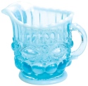 Mosser Glass 409CAquaOpal Eye Winker Set 409 Creamer Aqua Opal