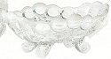Mosser Glass 409JCrystalOpal Eye Winker Set 409 Jam Dish Crystal Opal