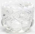 Mosser Glass 409SDCrystalOpal Eye Winker Set 409 Salt Dip Crystal Opal