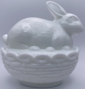 Animals - Bunny on Basket - 412