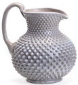 Mosser Glass 702PMarble Gigi Hobnail Set 702 Pitcher Marble